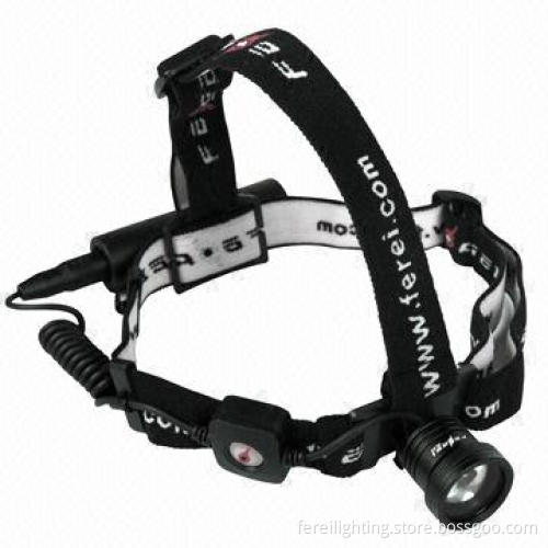 Zoom Adjustable Beam CREE LED Headlamp, White Beam and Neutral White Beam for Choice, 600 Lumens